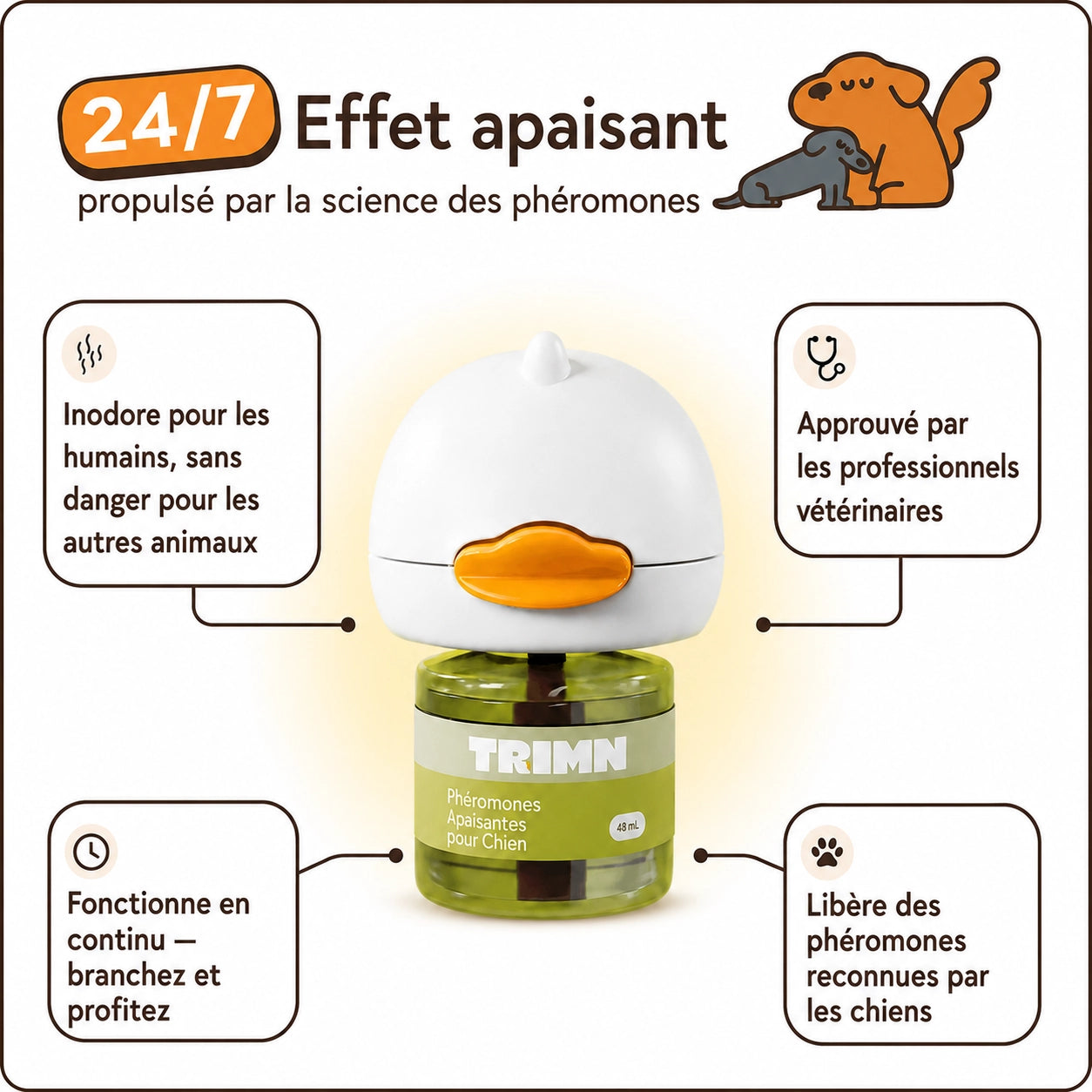 Recharges Trimn pour chien