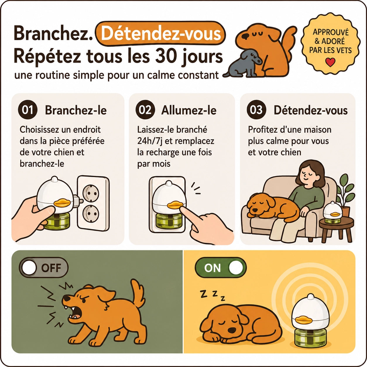 Recharges Trimn pour chien