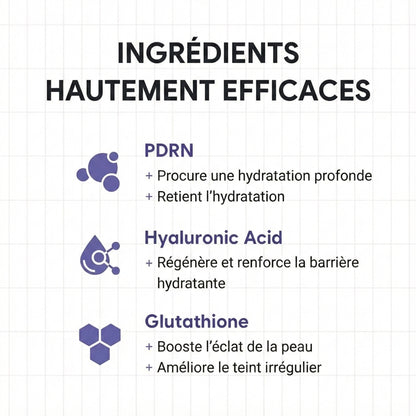 Sérum PDRN "Glass Skin" aux Perles Actives